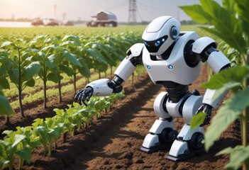 robotic agriculture concept