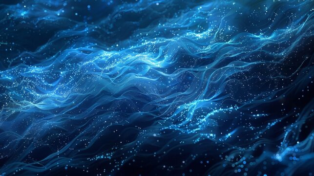 The Big Data Ocean was a living breathing entity filled with countless currents and undercurrents that represented the constant flow of information in our world.