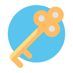 Key Icon - Unlocking And Security Tools