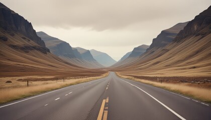 road to the mountains