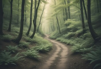 Obraz premium road to the mountains
