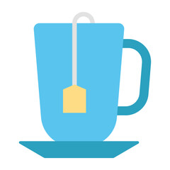 Tea Cup Icon: Symbolizing Tea Consumption