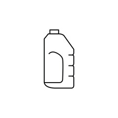 oil machine thin outline icon vector design good for website and mobile app