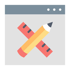 Web Design Icons for Website Development Graphics