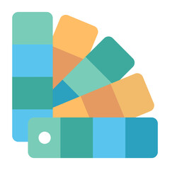 Color Card Icons for Design Inspiration