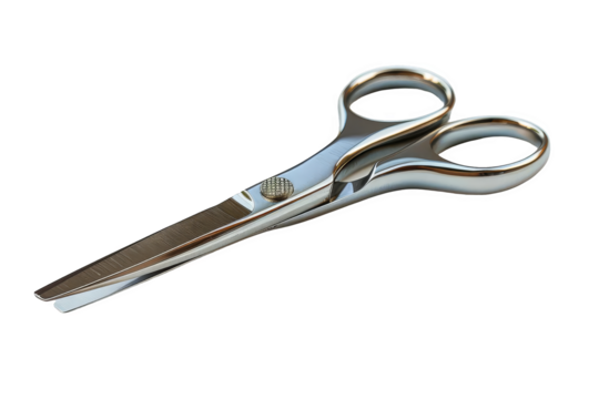 isolated white background of scissors