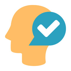 Think Positive Icons for Optimism