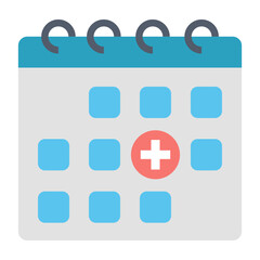 Obraz premium Annual Checkup Icons for Health Services