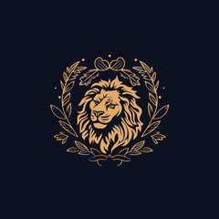 Elegant tiger logo exudes power and sophistication, perfect for luxury brands or sports teams seeking a majestic and commanding presence #MajesticElegance #PowerfulDesign