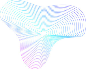 Futuristic Wireframe Gradient