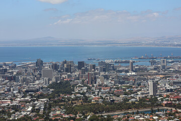 Obraz premium Landscape view of Cape Town