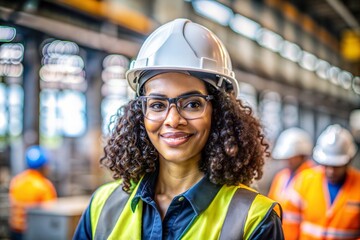 Female Engineer Portrait: To specify portraits of female engineers, promoting diversity and inclusion.