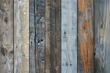 Rusty wooden surface with peeling paint highlighting deterioration. Aging material concept