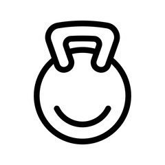 Fitness Ball Icon Vector Symbol Design Illustration