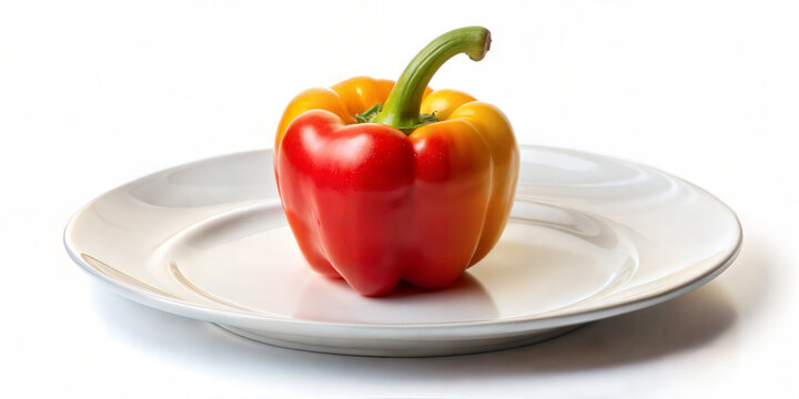 Fresh Capsium popular vegetable rich in various nutrients