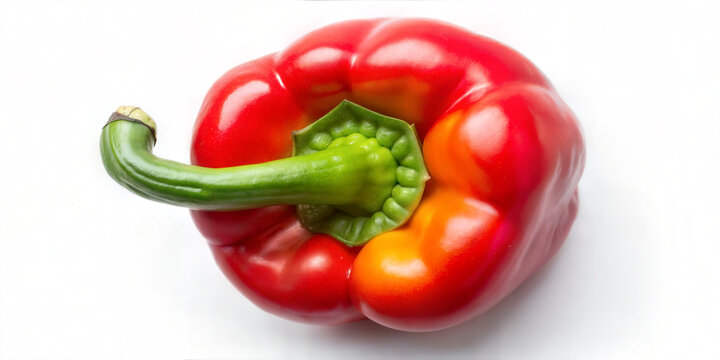 Fresh Capsium popular vegetable rich in various nutrients