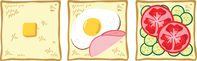 ３種のトーストセット