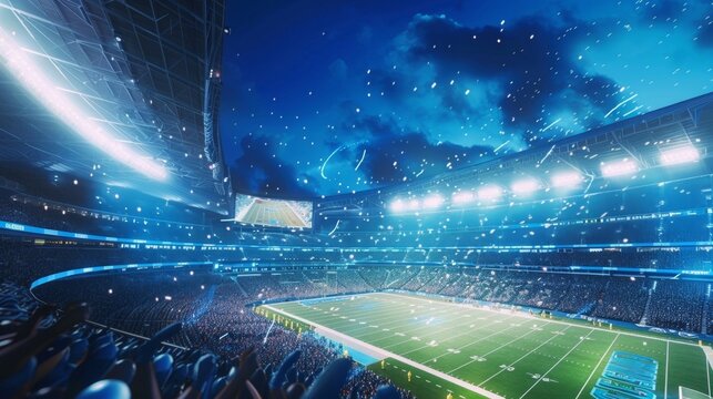By monitoring ticket sales and attendance a football team is able to predict peak game times and adjust their advertising and marketing efforts accordingly.