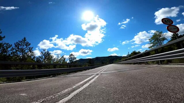 Italy Driving 0038 Forli Cesena Cesena To Rome