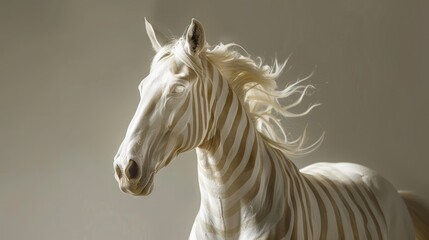 Striped horse