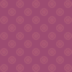 ピンクの花模様のパターン背景