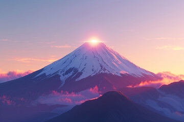 Fototapeta premium mountain in autumn