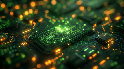 Abstract computer technology background.