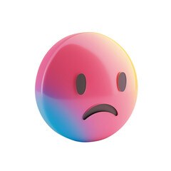 3d business face angry icon