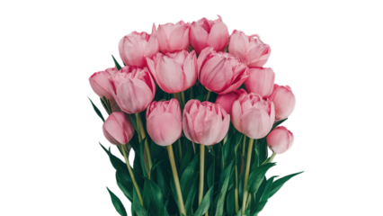 Happy Mother's day isolated on transparent background, Generative ai.