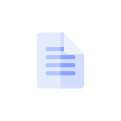 vector file icon in flat design