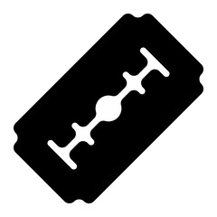 razor glyph icon
