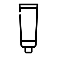 toothpaste line icon