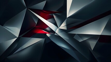 Abstract dark background illustration with geometric graphic elements.