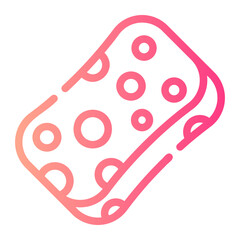 sponge gradient icon