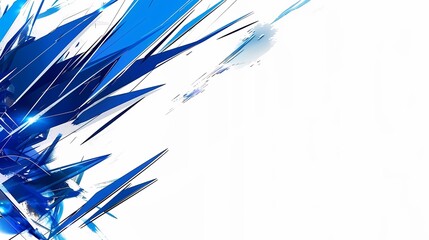 abstract elegant blue geometric background