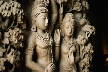 statue of buddha in the temple