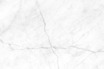 White marble texture with natural pattern for background or design art work.