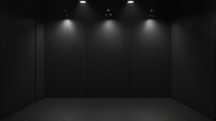 Dark background, dark and scary spooky room, copy space,space for text,Generative AI.暗い背景、暗くて怖い不気味な部屋、コピースペース,テキスト用スペース,Generative AI。