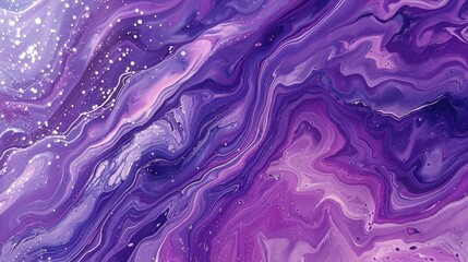 Obraz premium aster fluid art marbling paint textured background