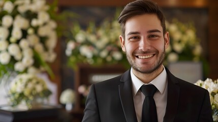 A Young Funeral Attendant Finds Comfort in the Solace of Providing Professional Care During a Memorial Service