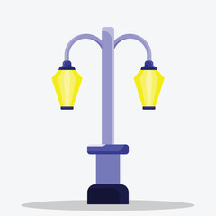 Post lamp icon. Subtable to place on light, outdoor, etc.