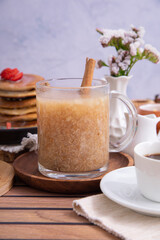 Quinua quinoa porridge hot beverage andes traditional drink super food