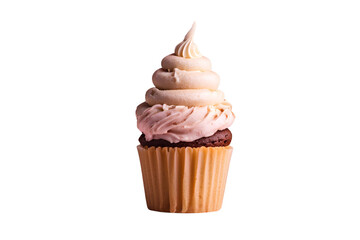 cupcake ice cream cutout with transparent background design