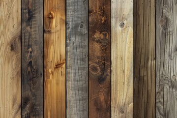 Distressed wooden board backdrop with random perforations. Rustic texture concept