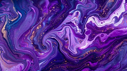 Obraz premium iris fluid art marbling paint textured background