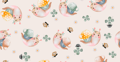 easter seamless pattern