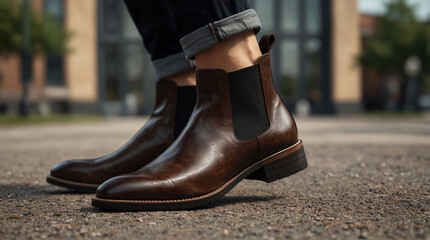 Chelsea boots with new look