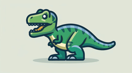 Fototapeta premium T-Rex dinosaur illustration