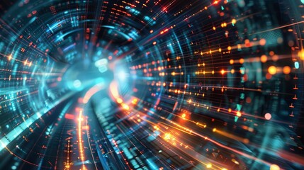 Fototapeta premium Embracing technology and leveraging data analytics can significantly enhance decisionmaking, streamline operations, and foster a culture of continuous improvement