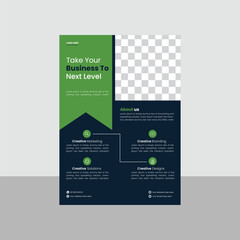 Creative business Flyer design.